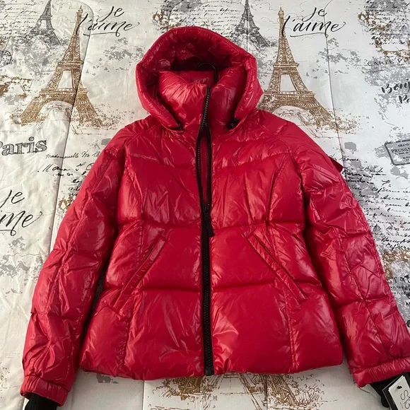 Amazon S13 S13 Puffer Jacket S13 Red Puffer Jacket